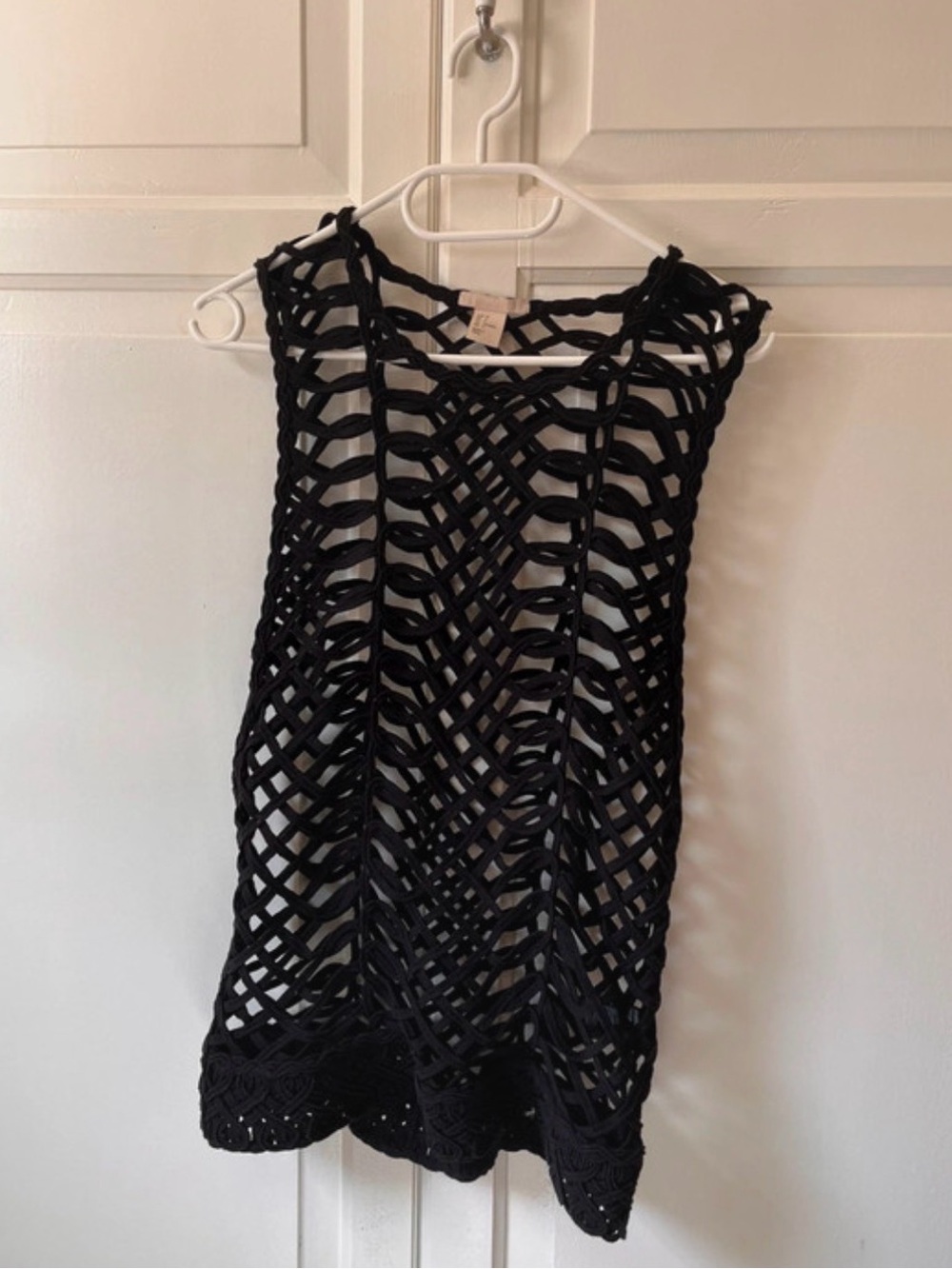 Open knit top